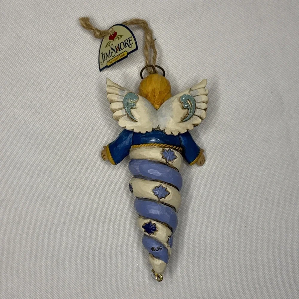 Jim Shore Angel‎ Icicle Winter Wonderland Christmas Ornament 4047668 Retired